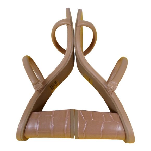 DV Dolce Vita  Halsty Slide Block Heel Sandal, Caramel Size 9.5  NEW #1134 - Picture 5 of 9